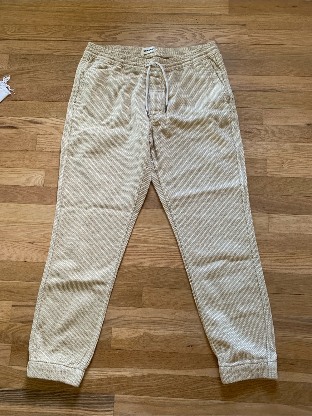 Taylor Stitch- The Après Pant in Natural Sashiko